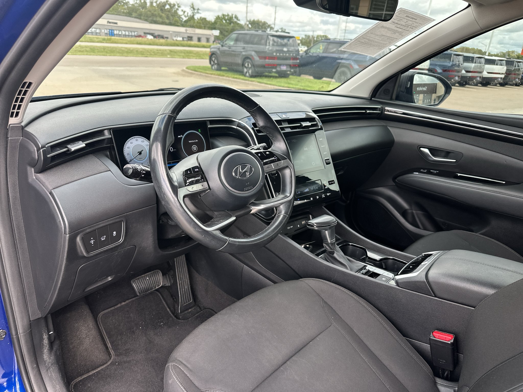 Used 2022 Intense Blue Hyundai SEL image 2
