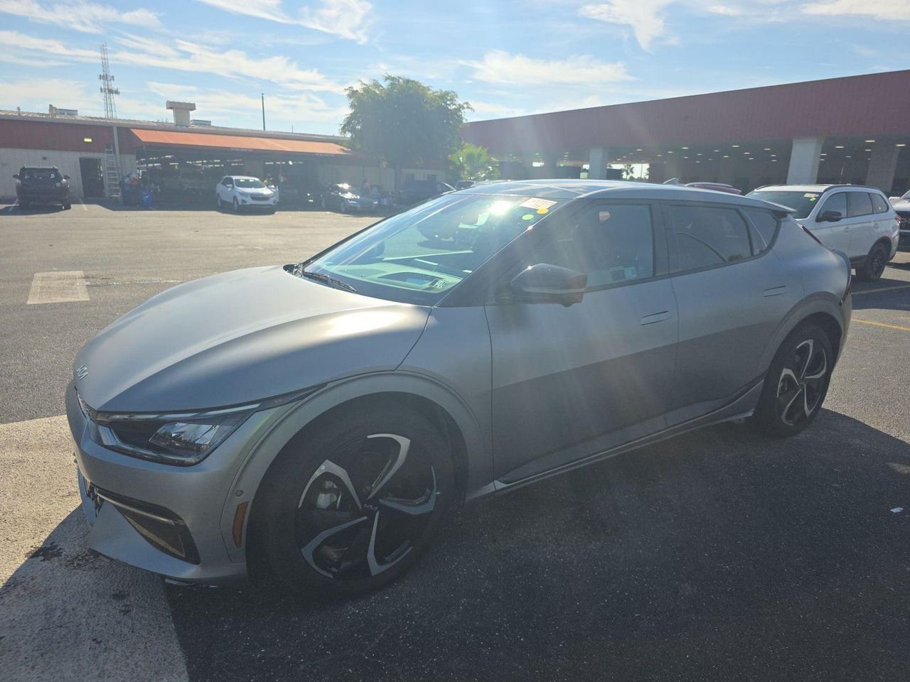 Used 2022 Steel Matte Gray Kia GT-Line image 1