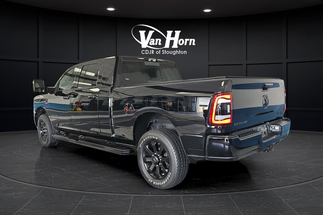 Used 2024 Diamond Black Crystal Pearlcoat Ram Laramie image 5