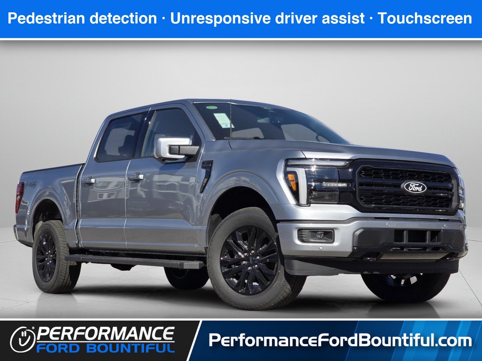New 2026 Iconic Silver Metallic Ford LARIAT image 1