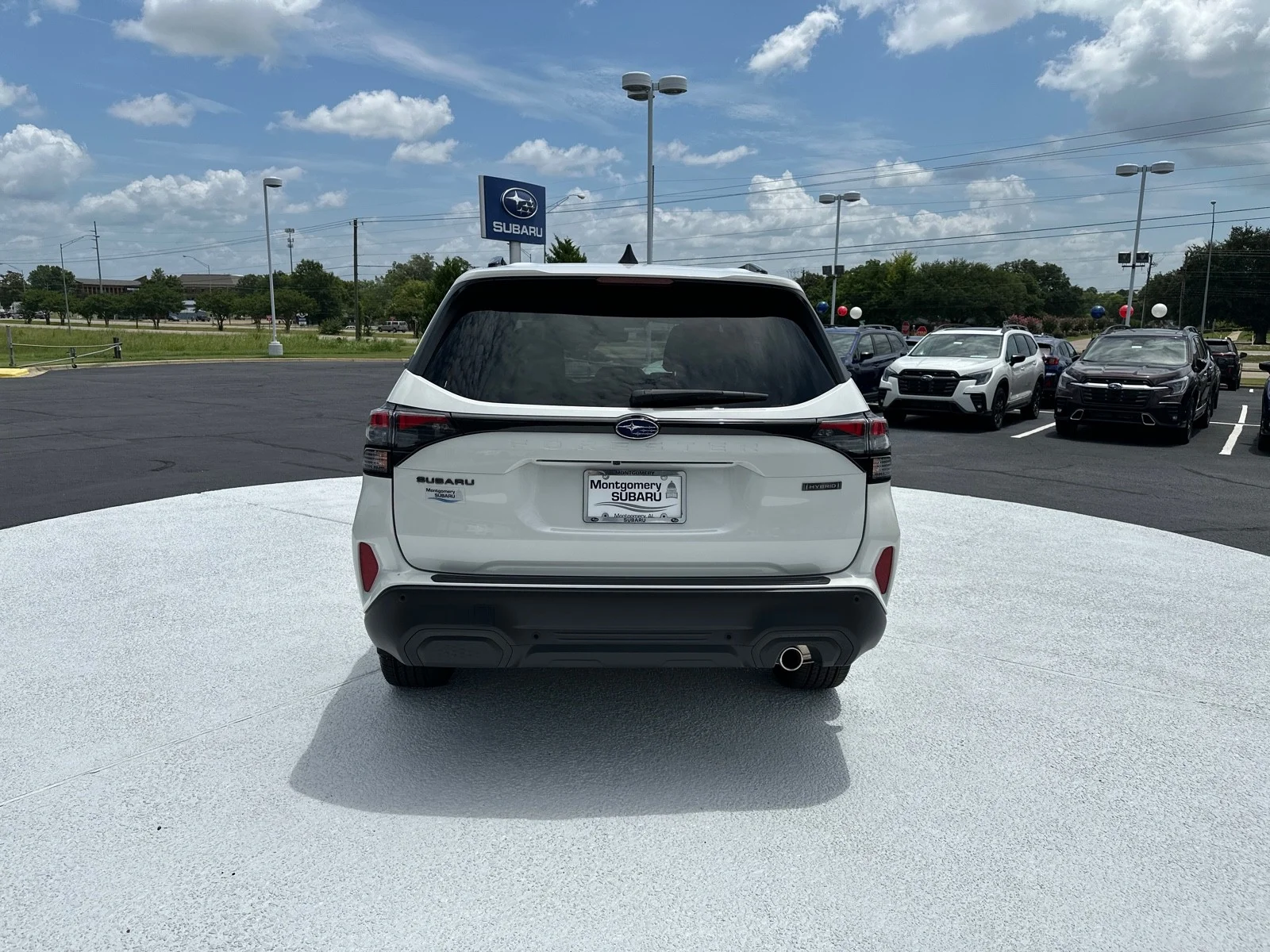 Used 2026 Crystal White Pearl Subaru Touring Hybrid image 6