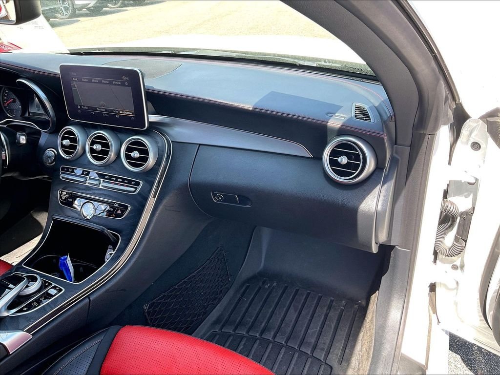 Used 2018 Polar White Mercedes-Benz C 63 S AMG® image 12
