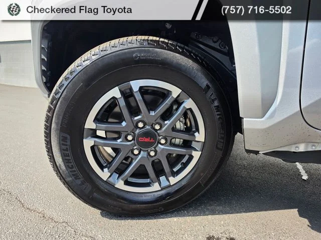 Used 2024 Celestial Silver Metallic Toyota TRD Sport image 13