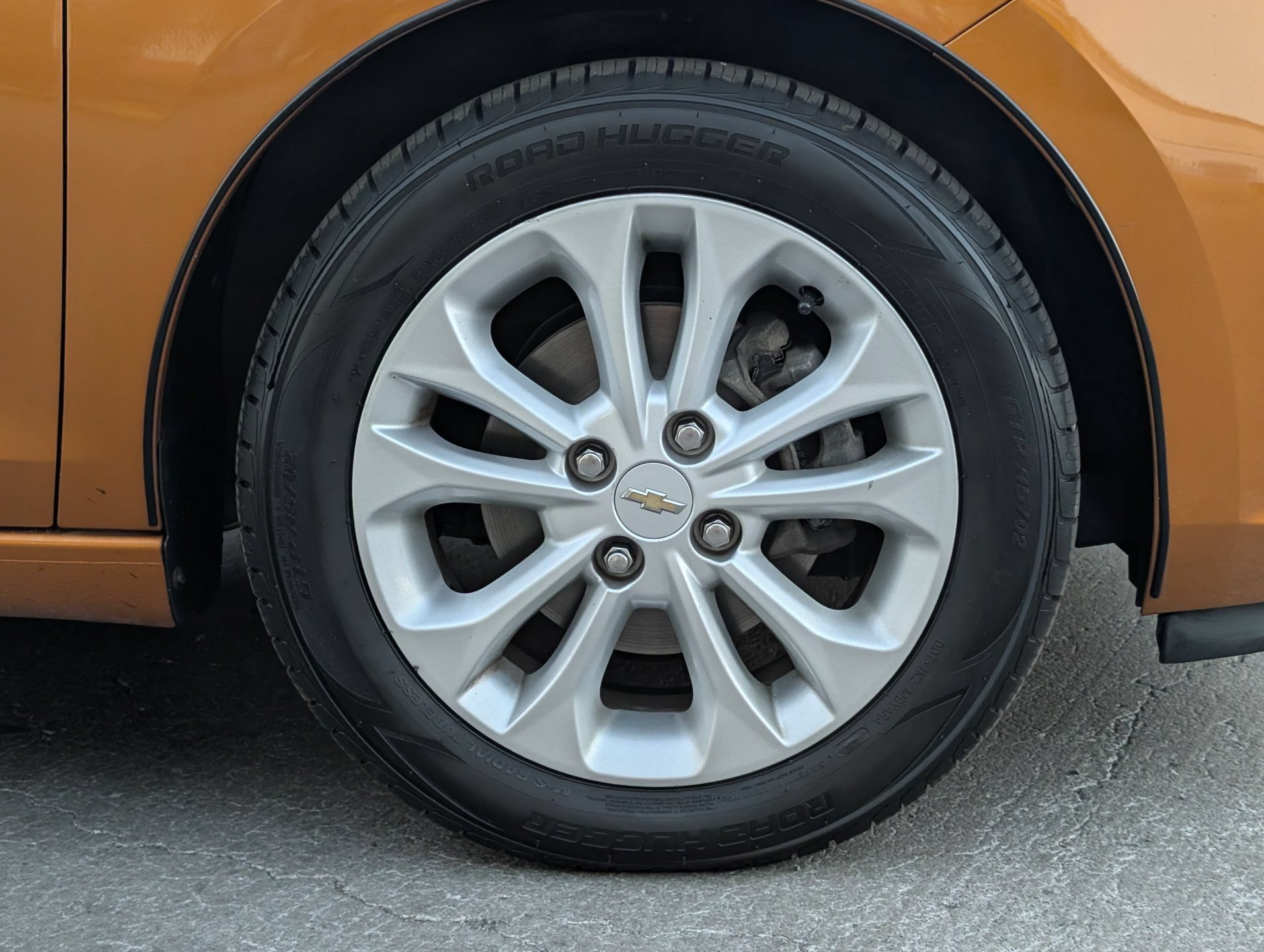 Certified Used 2019 ORANGE BURST METALLIC Chevrolet LT image 6