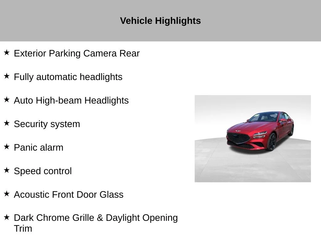 2023 GENESIS G70 Standard - Photo 54