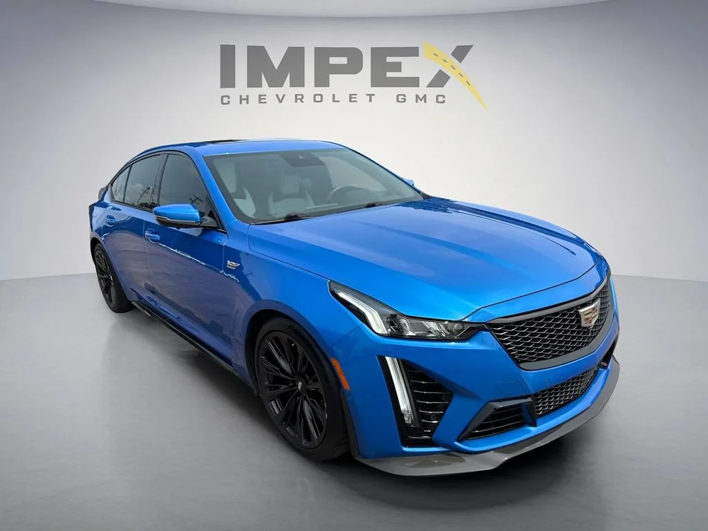 Used 2024 Coastal Blue Metallic Cadillac V-Series Blackwing image 7