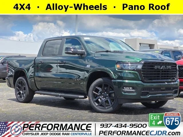 New 2026 Serrano Green Metallic Ram Laramie image 1