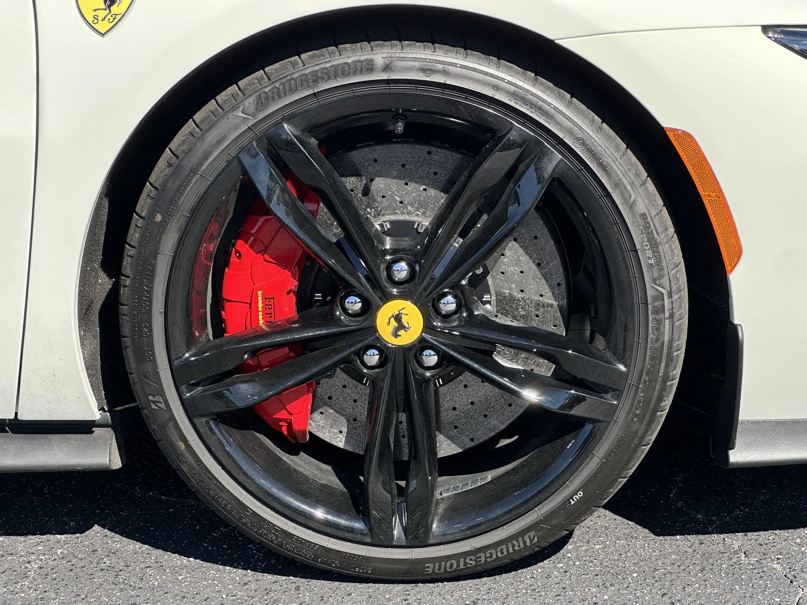 Used 2025 Bianco Cervino Ferrari  image 49