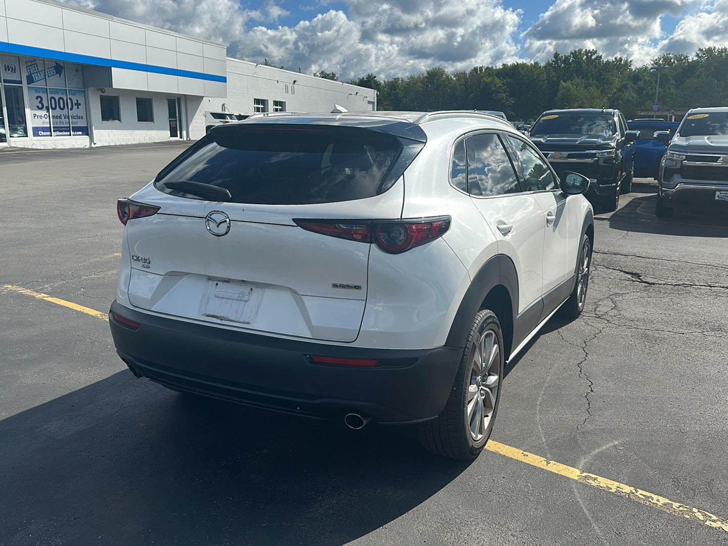 Used 2020 Snowflake White Pearl Mica Mazda Premium Package image 2