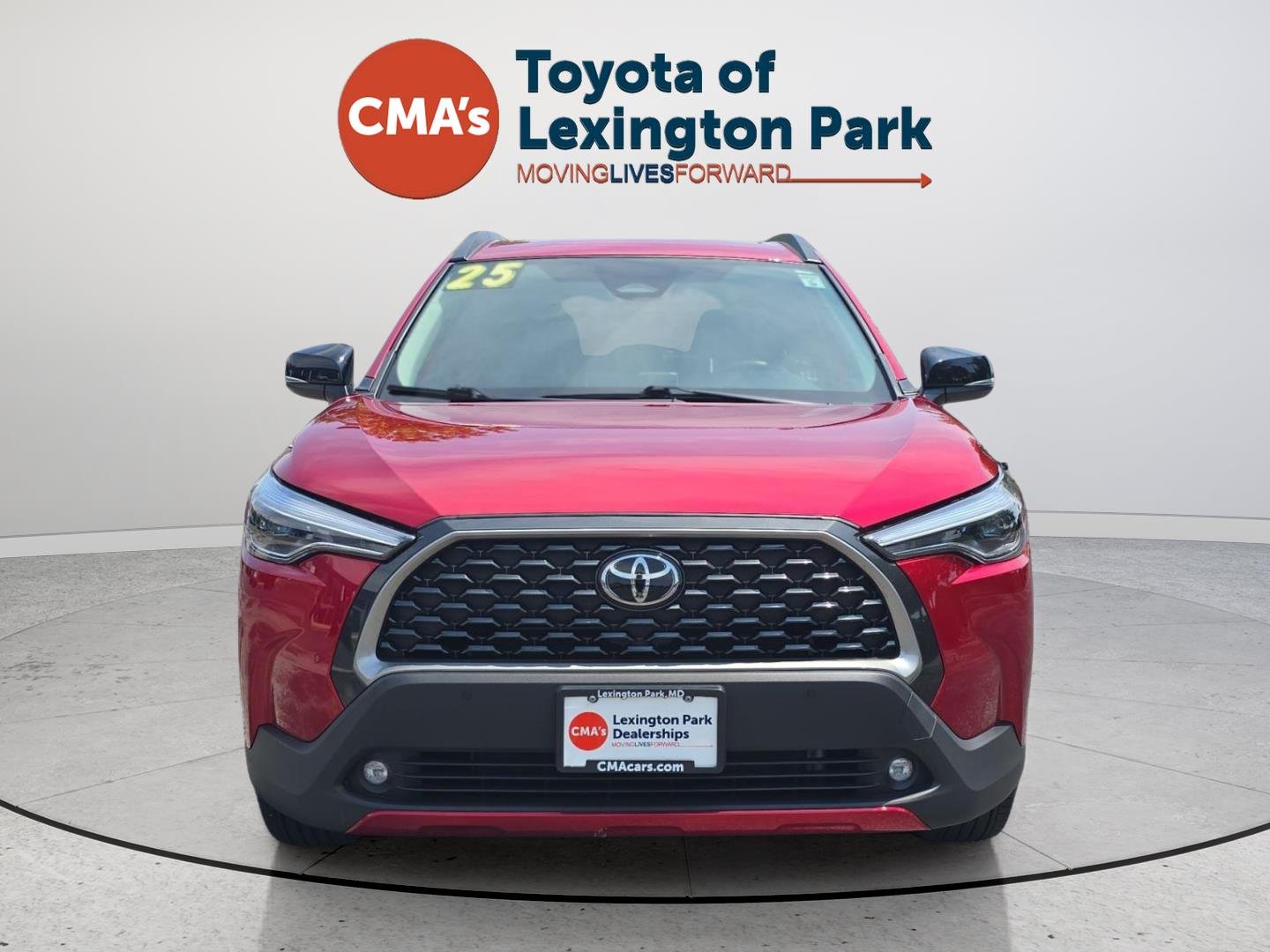 Used 2025 Soul Red Crystal Toyota XLE image 2