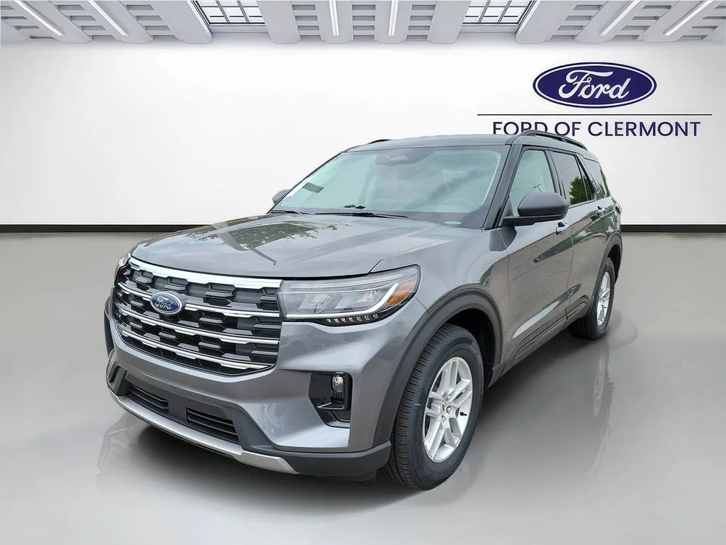 New 2026 Carbonized Gray Metallic Ford Active image 2