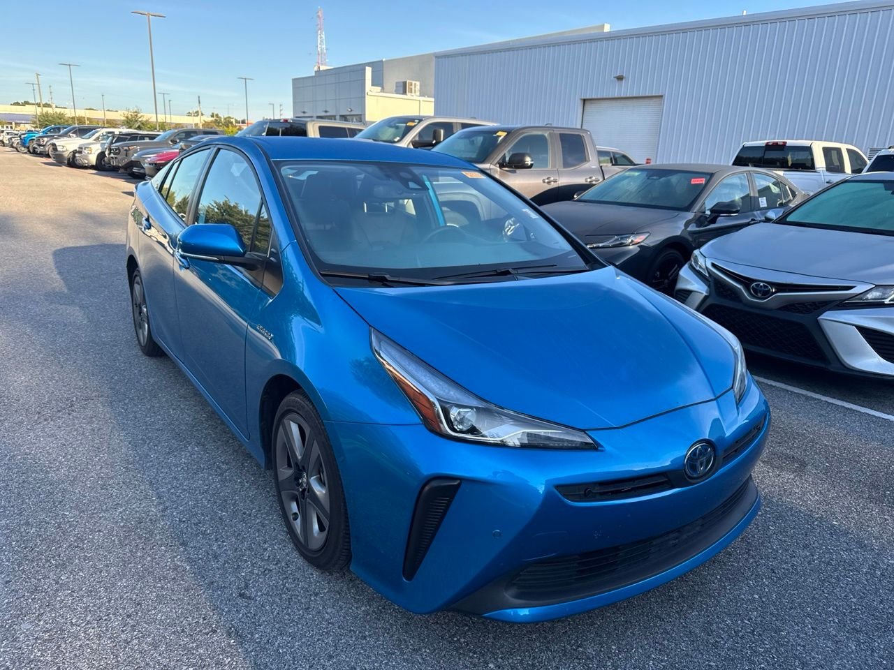 Used 2021 Blue Toyota Limited image 2