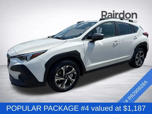 Used 2024 Crystal White Pearl Subaru Premium image 3