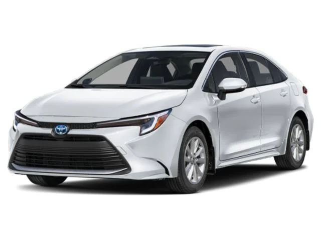 New 2026 Wind Chill Pearl Toyota Hybrid XLE image 1
