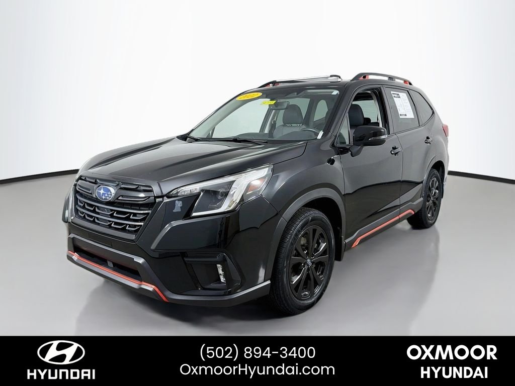 Used 2022 Crystal Black Silica Subaru Sport image 3
