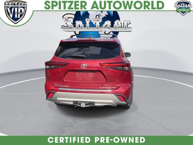 Used 2021 Red Toyota Platinum image 8