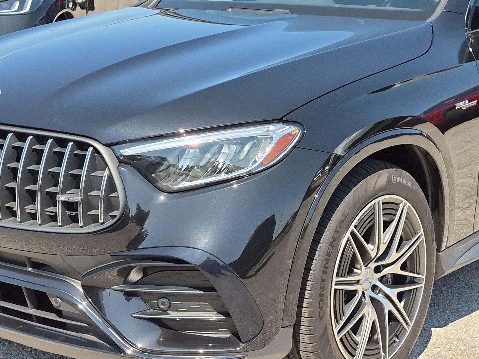 Used 2025 Obsidian Black Metallic Mercedes-Benz AMG® GLC 63 S E Performance image 9