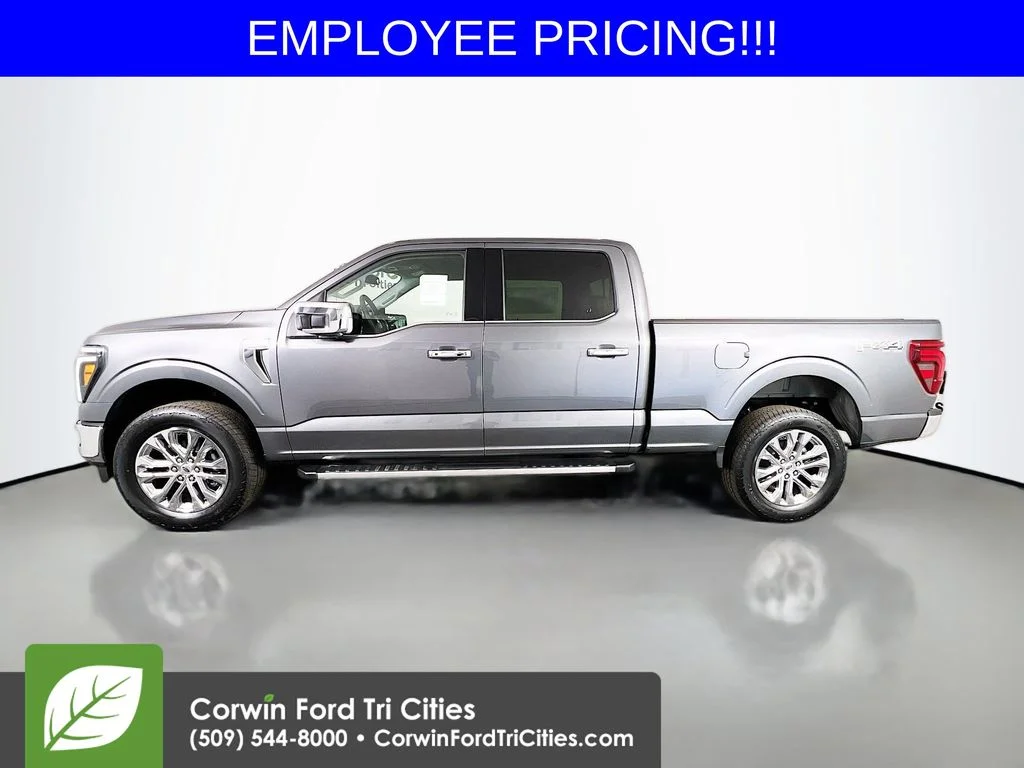New 2026 Carbonized Gray Metallic Ford Lariat image 6