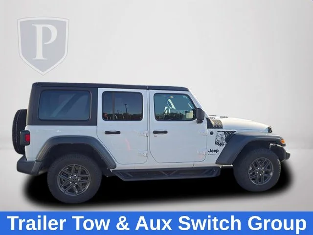 Used 2024 White Jeep Sport S image 6