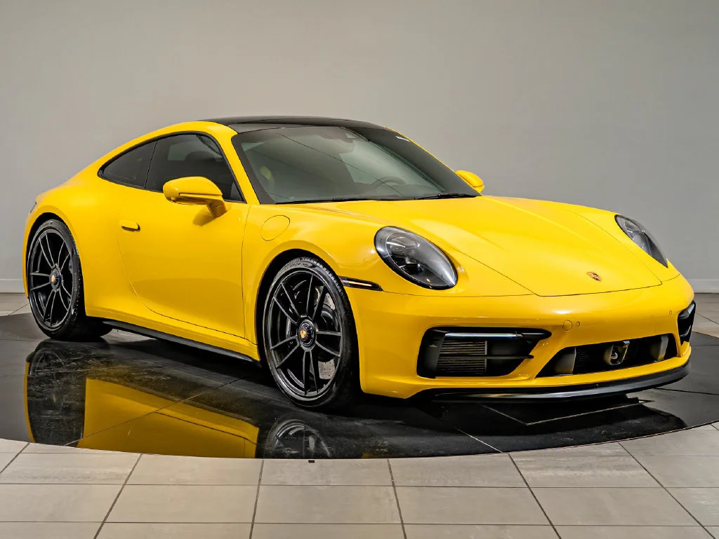 Used 2024 Yellow Porsche Carrera GTS image 10