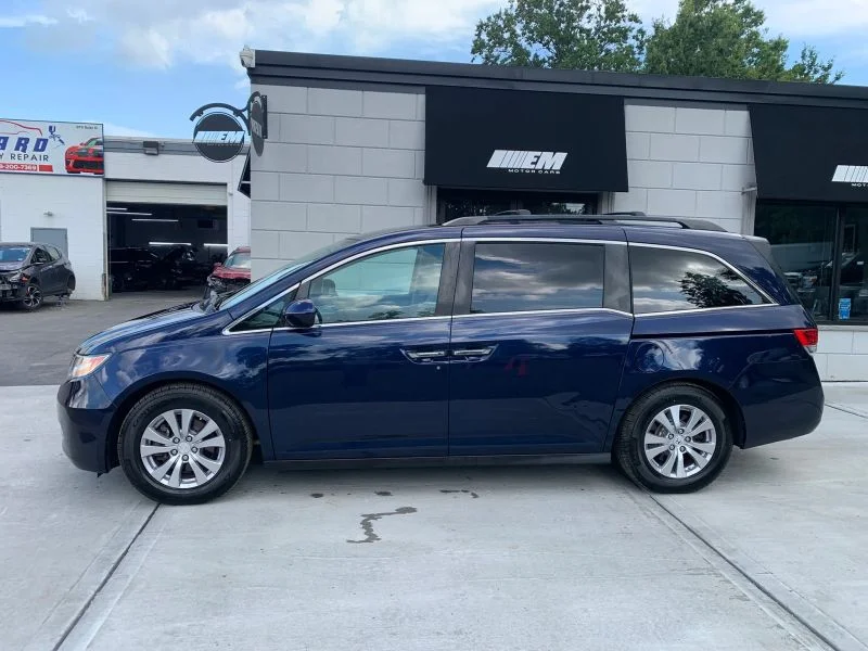 Used 2016 Blue Honda EX Minivan 4D image 5