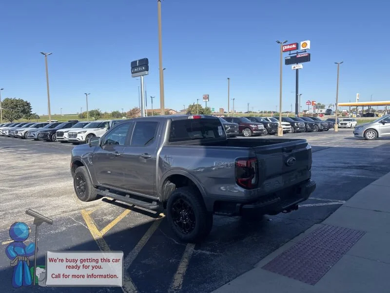 Used 2025 Gray Metallic Ford Lariat image 3