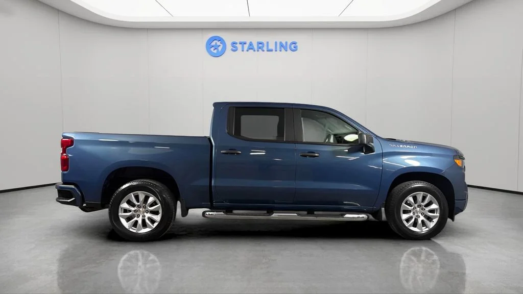 Used 2024 Lakeshore Blue Metallic Chevrolet Custom image 11