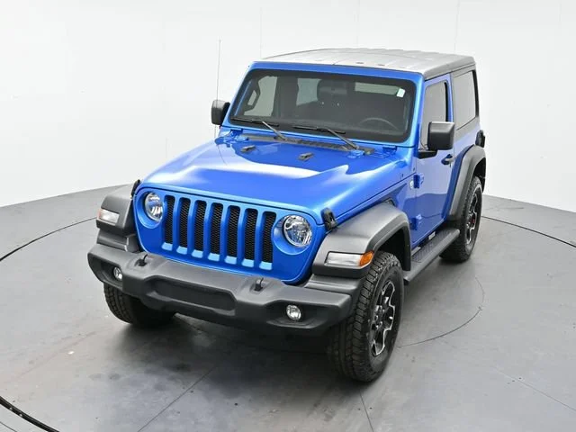 Used 2021 Hydro Blue Pearlc Jeep Sport S image 31