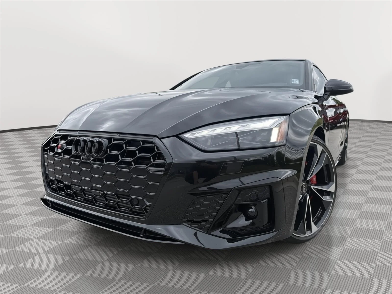 Certified Used 2025 Mythos Black Metallic Audi Prestige image 1