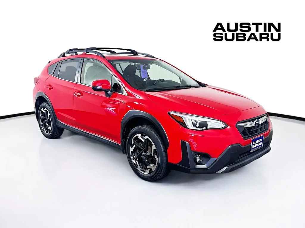 Used 2021 Red Subaru Limited image 1