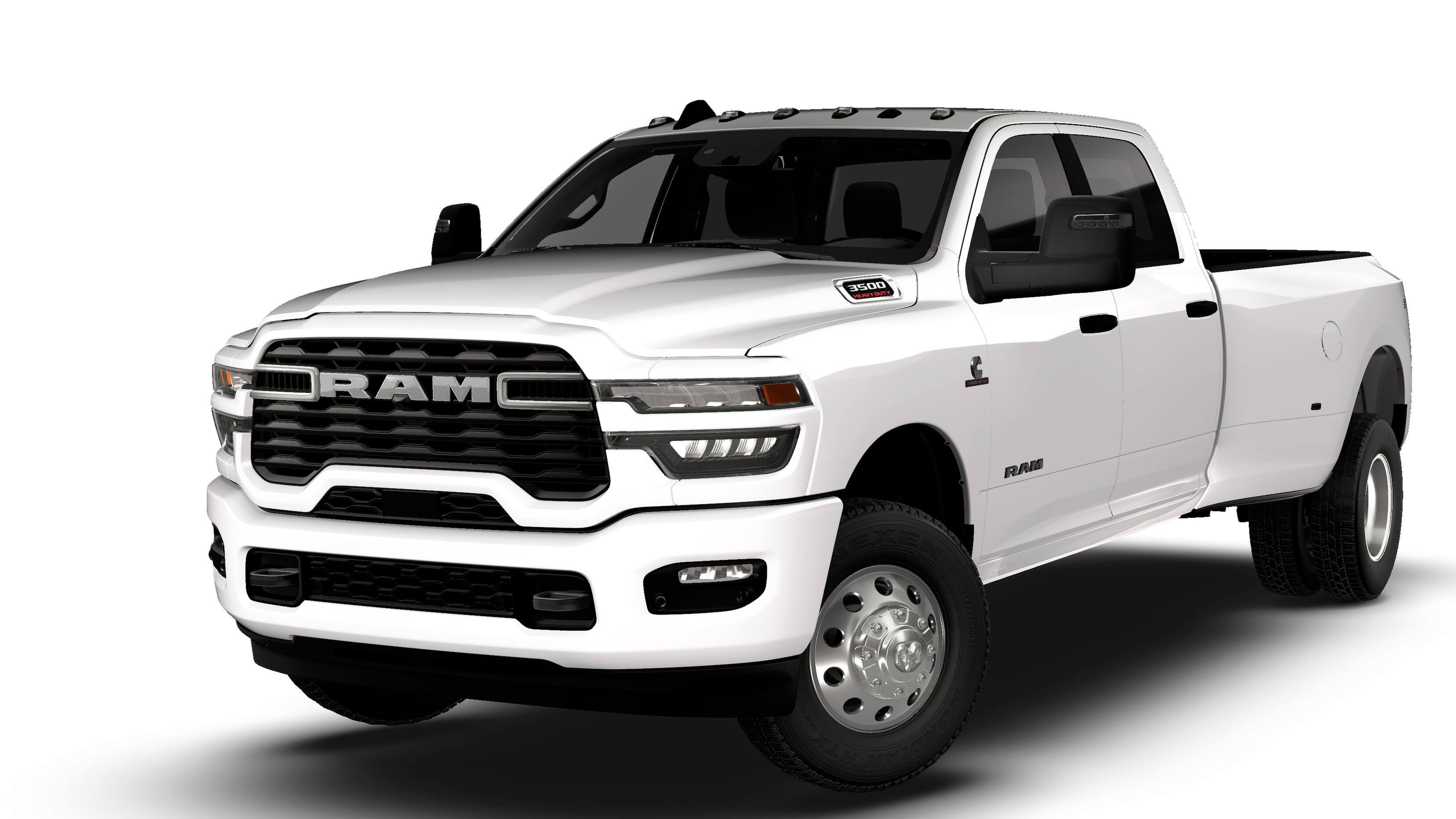 New 2026 Bright White Clear-Coat Exterior Paint RAM BIG HORN image 13