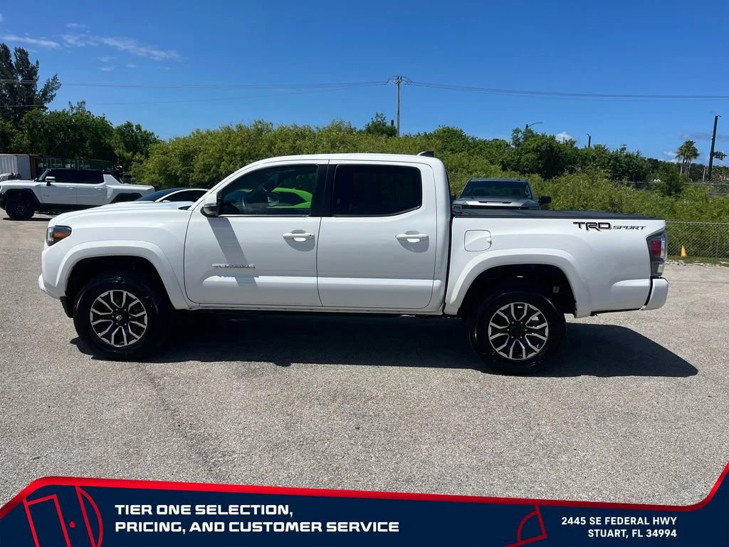 Used 2021 White Toyota TRD Sport image 8
