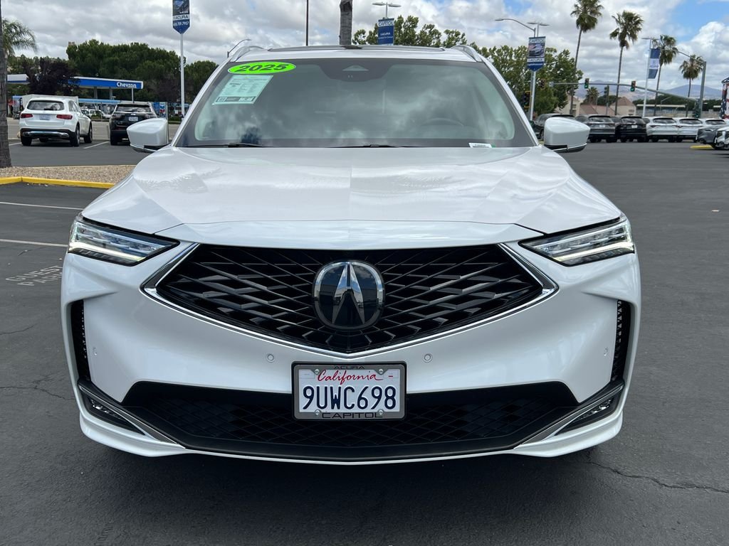 Certified Used 2025 Platinum White Pearl Acura SH-AWD ADVANCE image 2