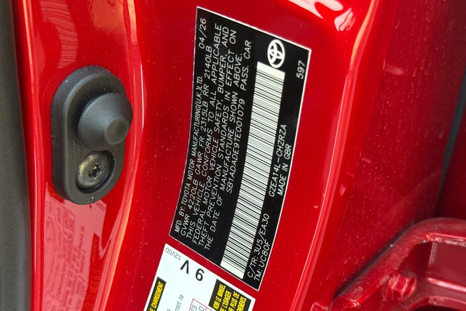 New 2026 Supersonic Red Toyota GR Corolla Premium Plus image 26