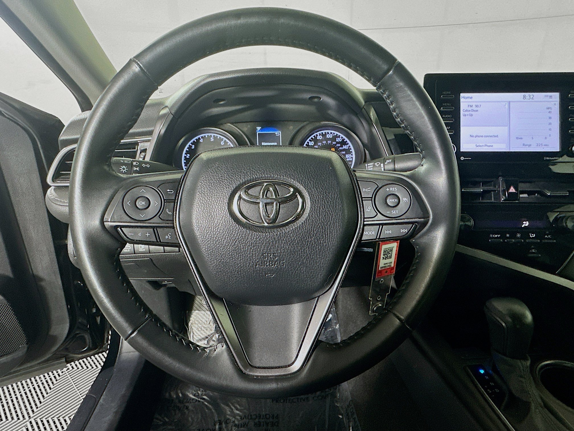 Used 2023 Midnight Black Metallic Toyota SE image 15