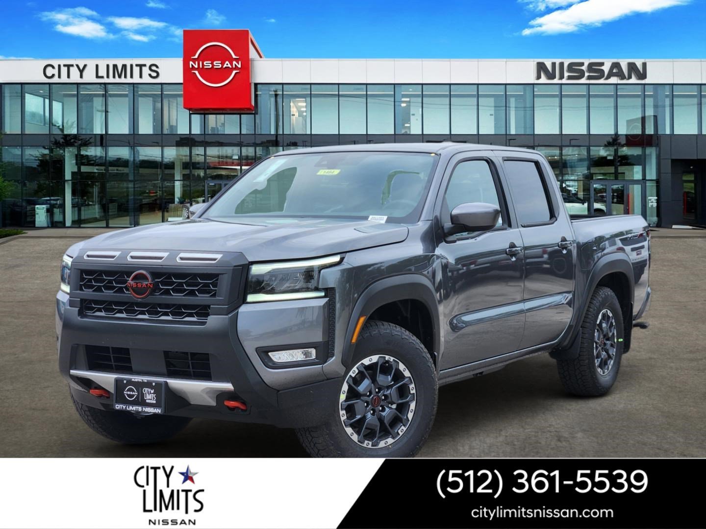 New 2026 Gun Metallic Nissan Crew Cab PRO-X® image 1
