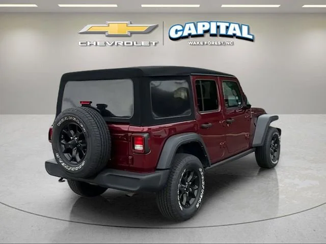 Used 2021 Red Jeep Willys 4x4 image 5