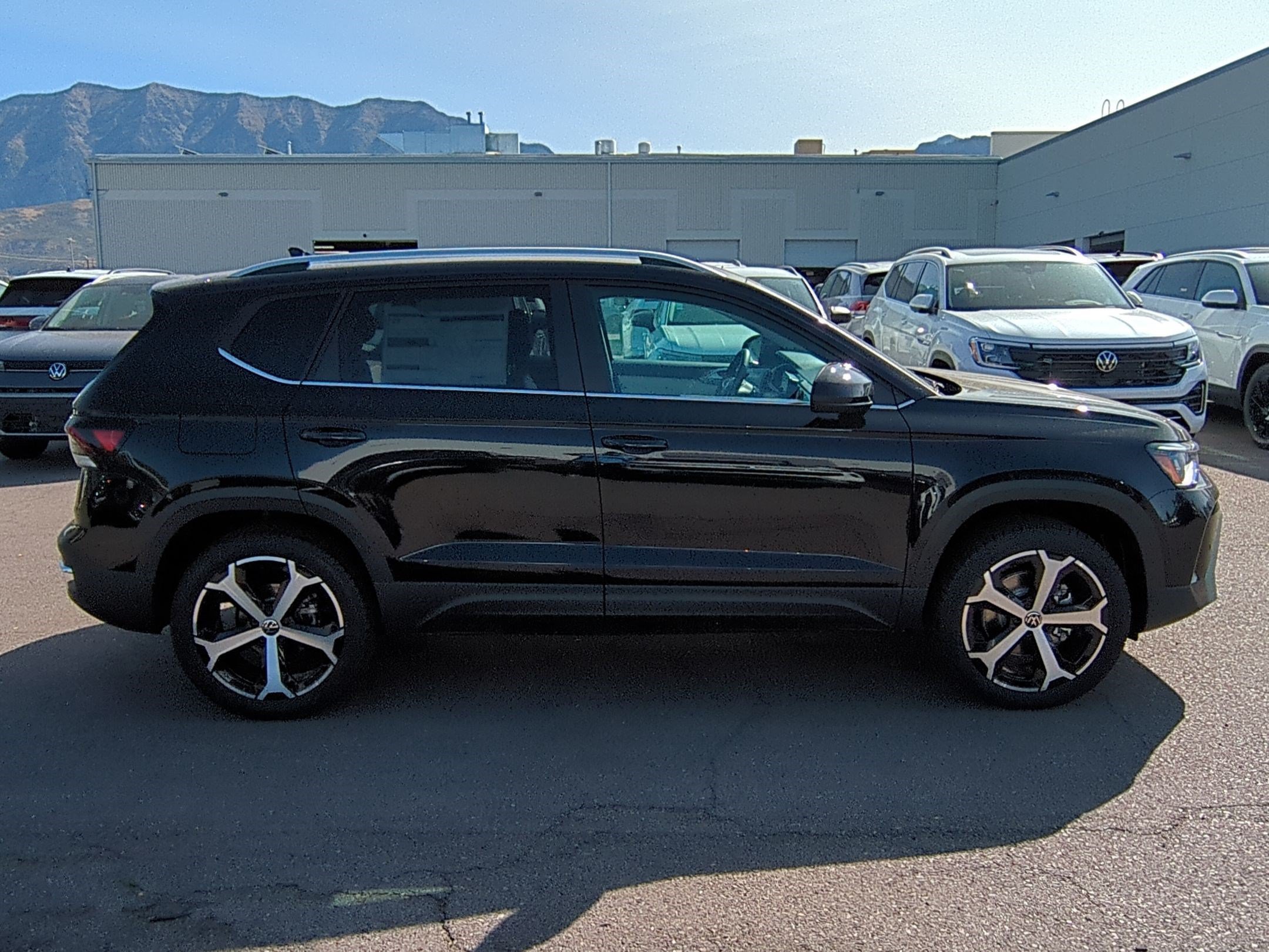 New 2025 Deep Black Pearl Volkswagen SEL image 2