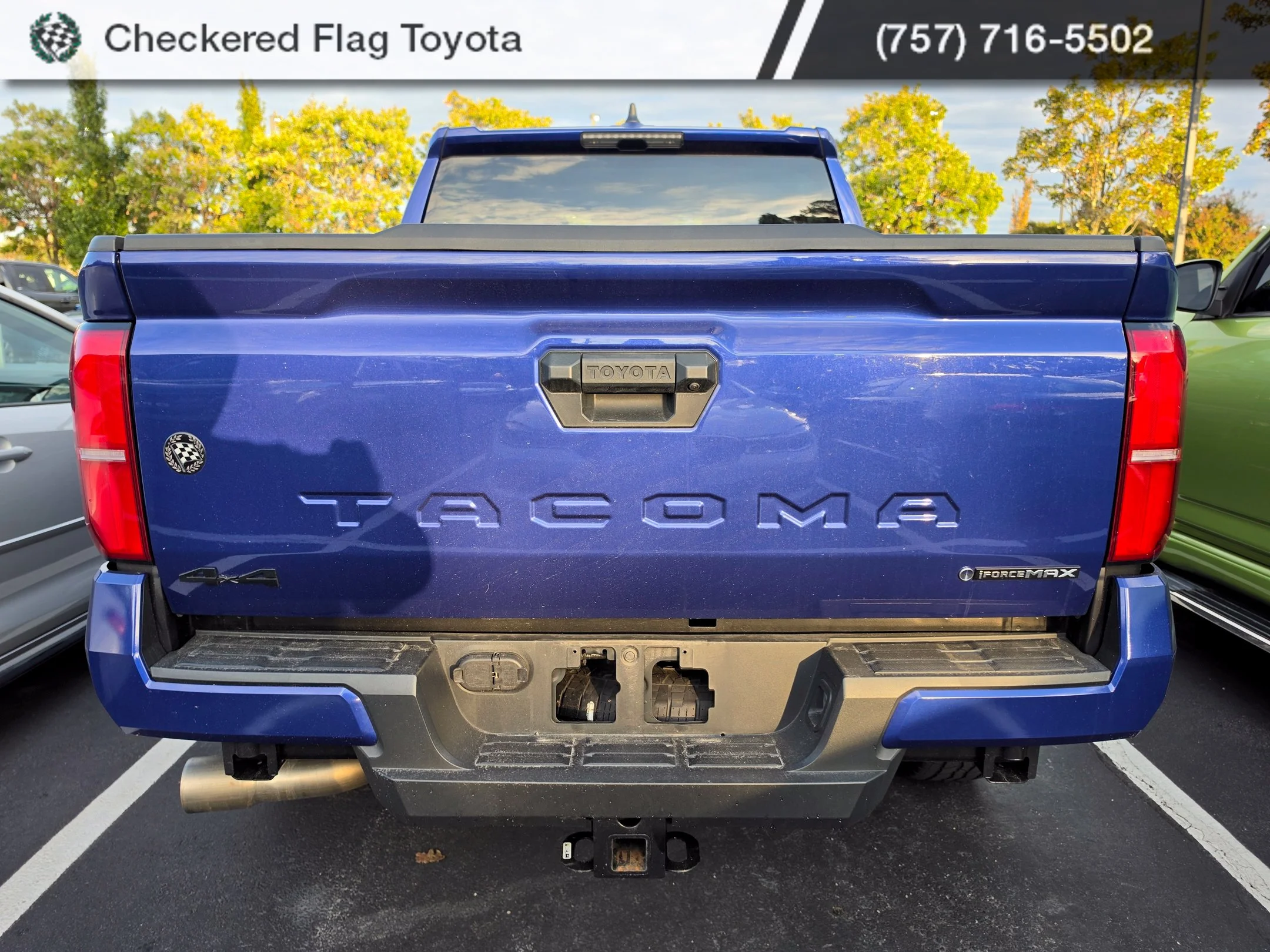 Used 2025 Blue Crush Metallic Toyota TRD Off Road image 5