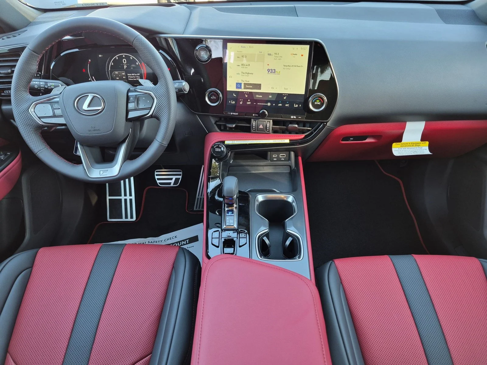 New 2026 Ultra White Lexus  350 F SPORT HANDLING AWD image 14