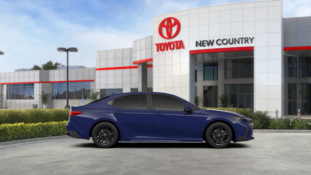 New 2027 Reservoir Blue Toyota SE image 12