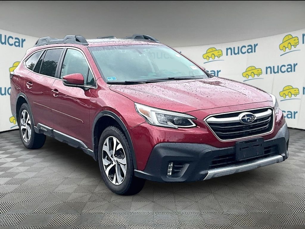 Used 2020 Red Subaru Limited image 1
