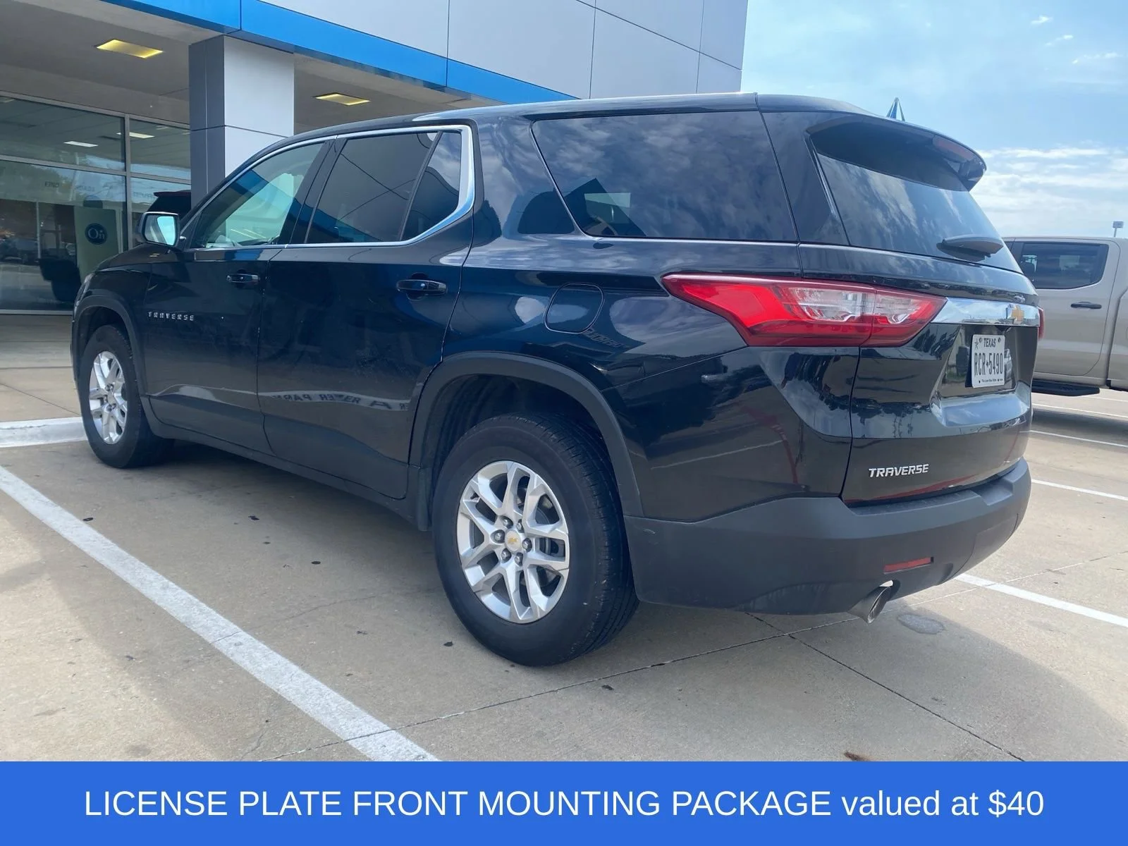 Used 2021 MOSAIC BLACK METALLIC Chevrolet LS image 3