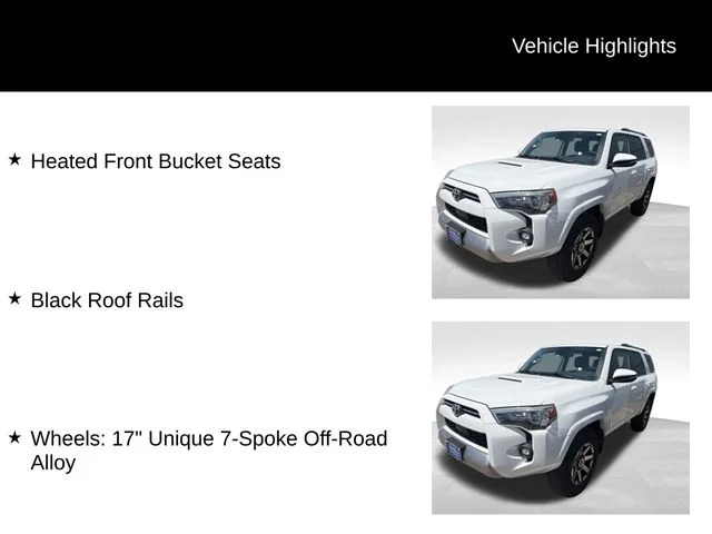 Used 2024 White Toyota TRD Off-Road Premium image 5