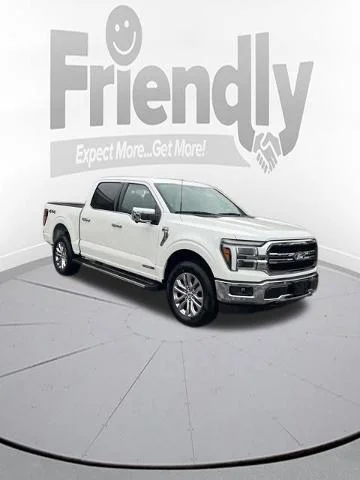 New 2026 Star White Metallic Tri-Coat Ford Lariat® image 86