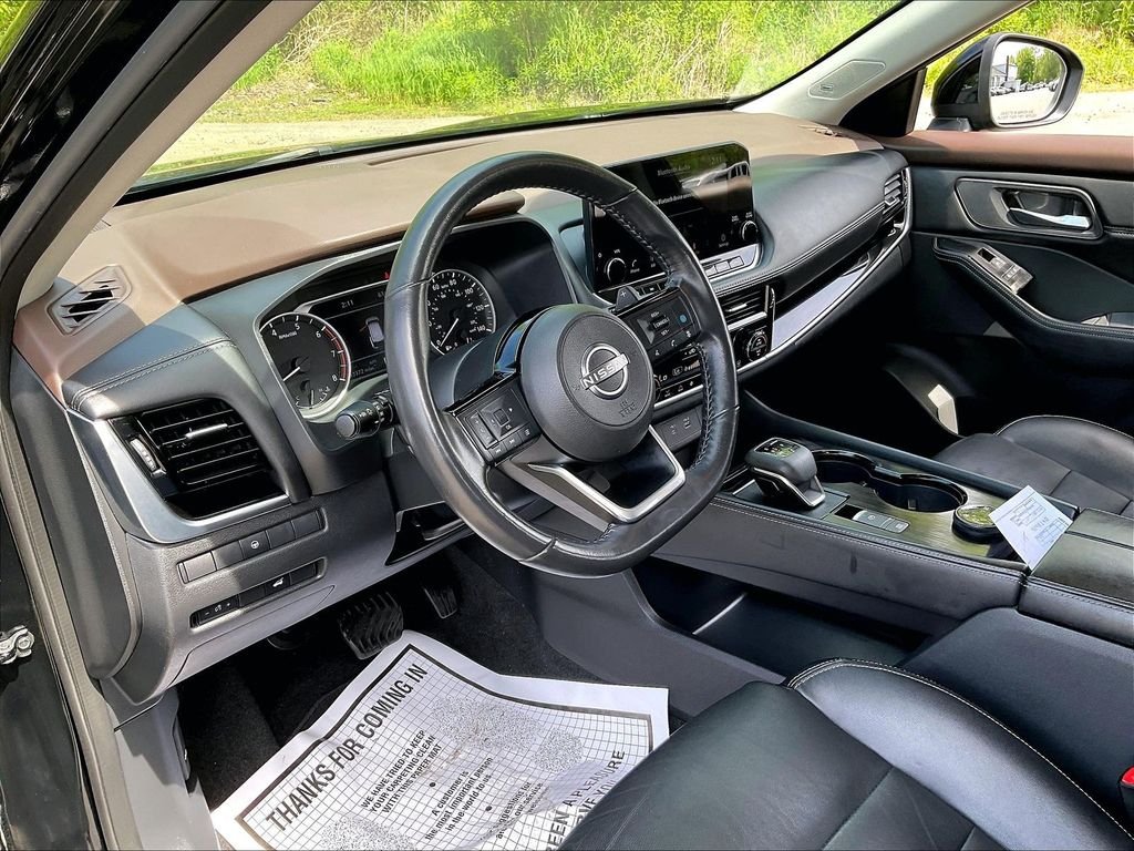 Certified Used 2022 Black Nissan SL image 8