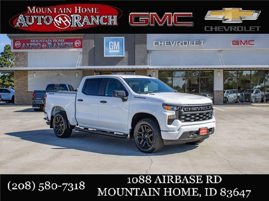 New 2026 Summit White Chevrolet Custom image 1