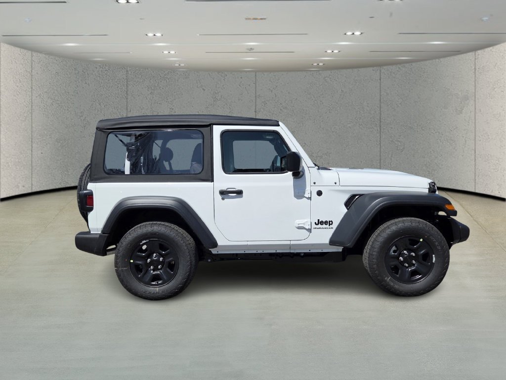 New 2026 Bright White Clear-Coat Exterior Paint Jeep Sport image 2