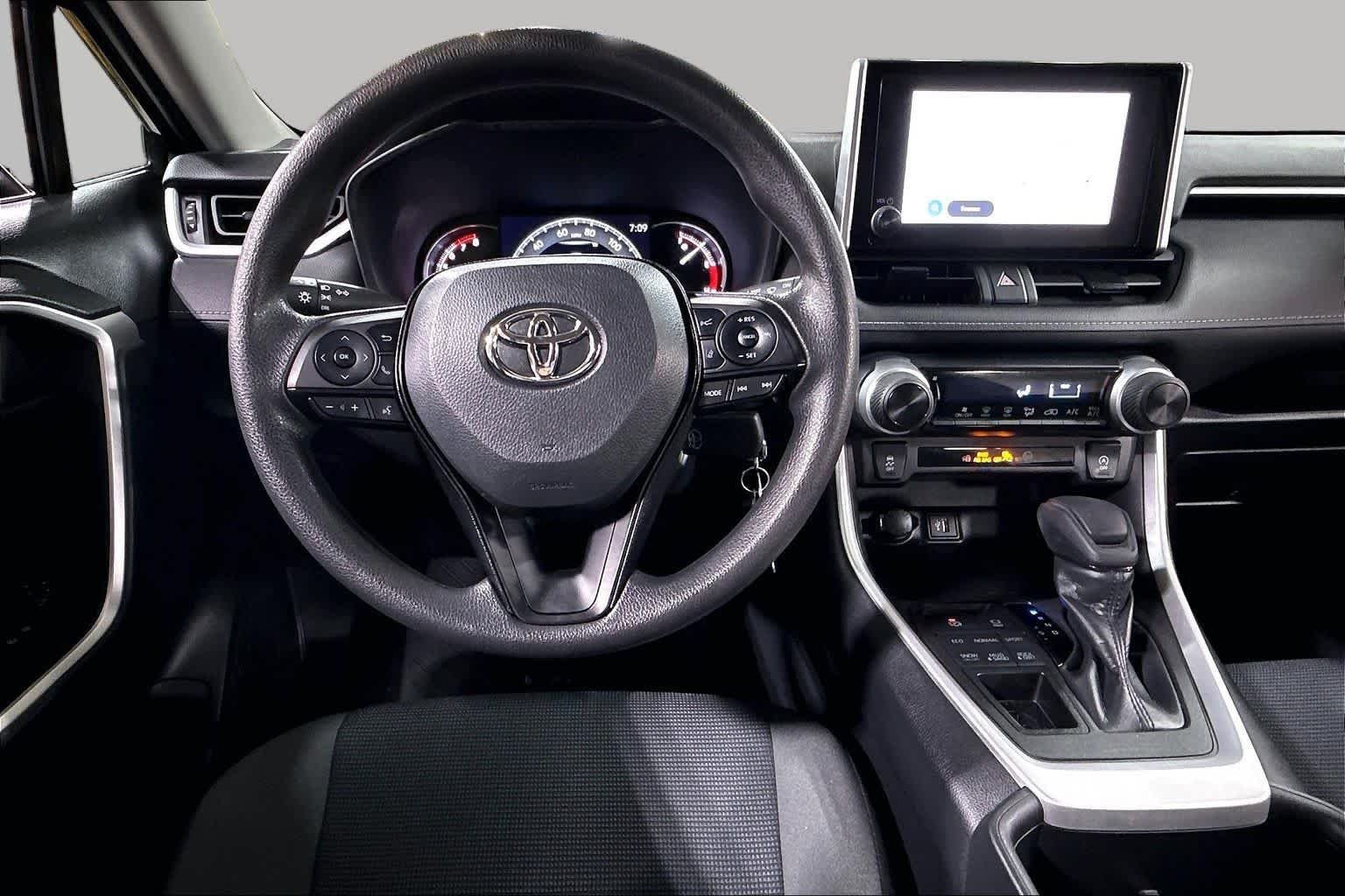 Certified Used 2023 Midnight Black Metallic Toyota LE image 6