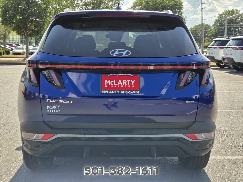 Used 2022 Intense Blue HYUNDAI SEL AWD image 4